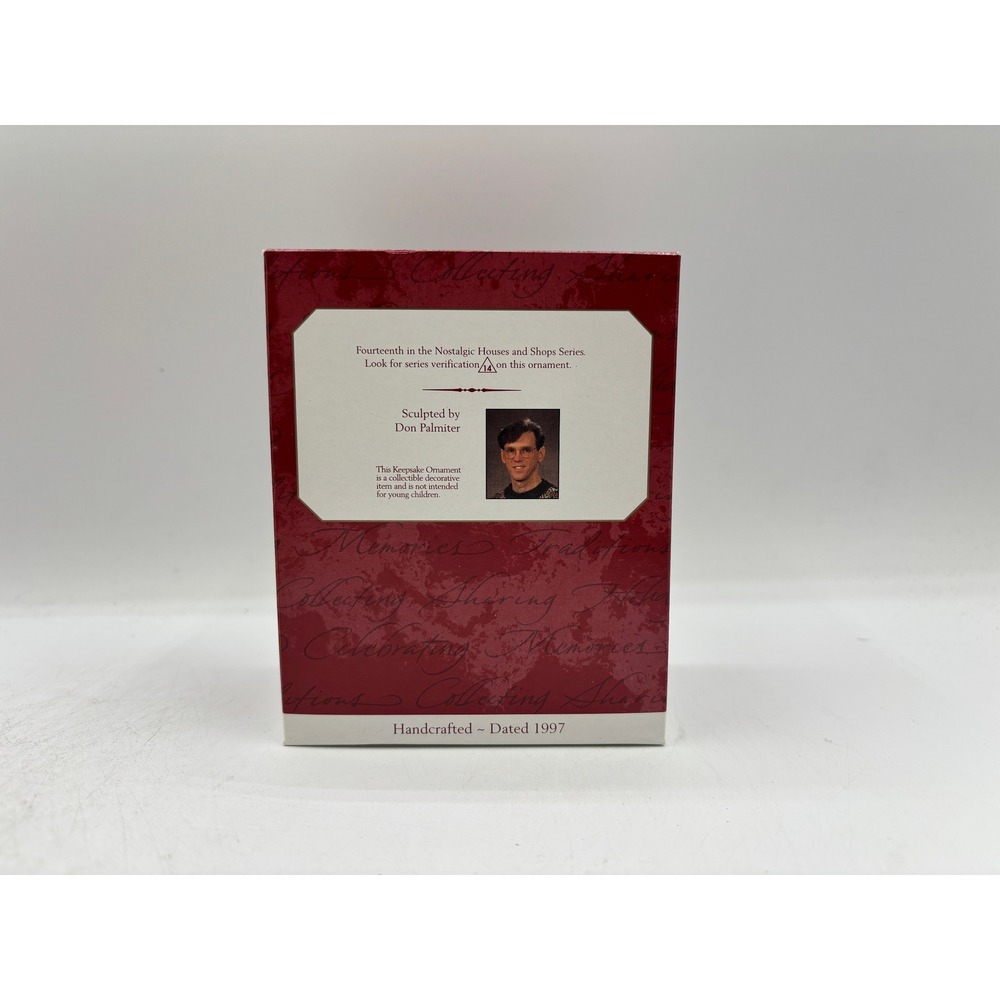 Hallmark Keepsake Ornament 1997 Vintage Café 14th in Nostalgic Houses & Shops - Picture 11 of 12